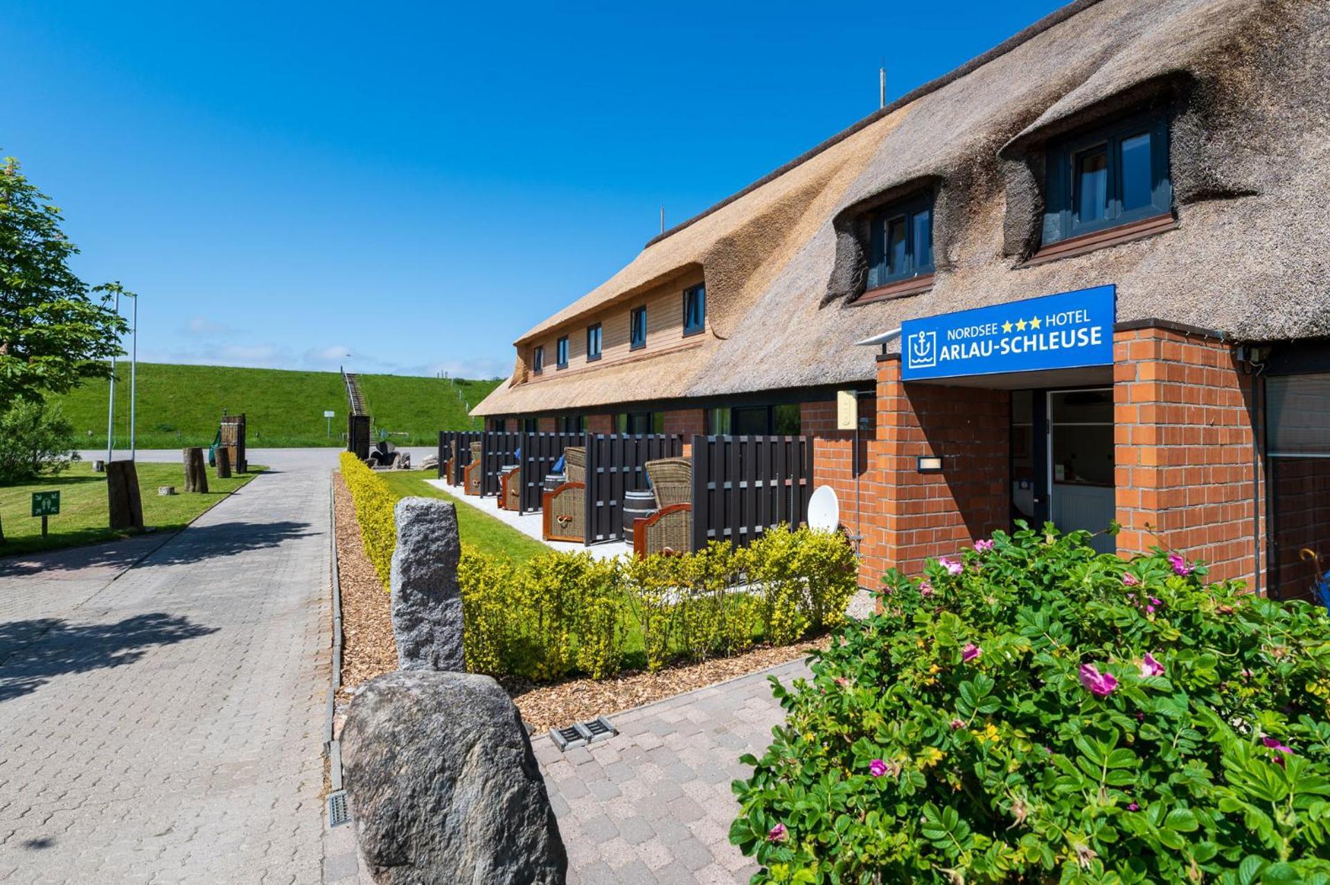 Hattstedtermarsch Nordsee-Hotel Arlau-Schleuse מראה חיצוני תמונה